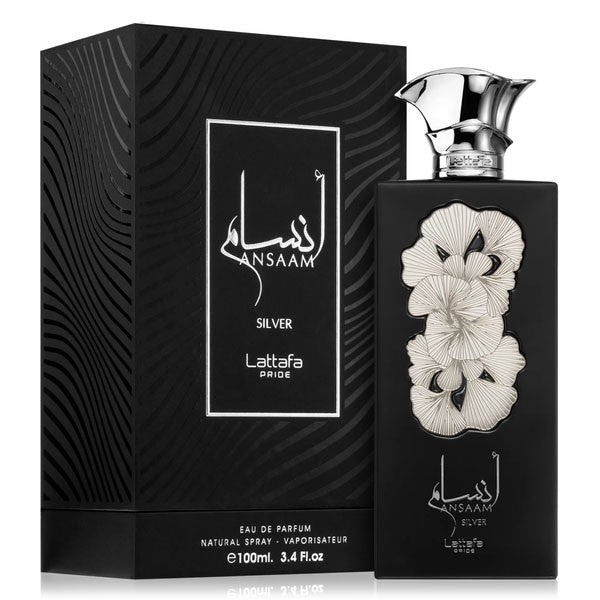Ansaam Silver de Lattafa 100ml (EDP) de Hombre