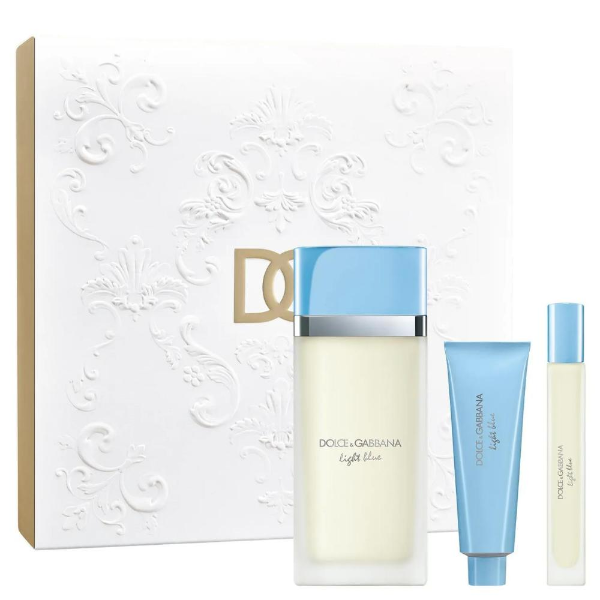 Light Blue de Dolce & Gabbana 100ml (EDT) de Mujer (4 pz) (Set)