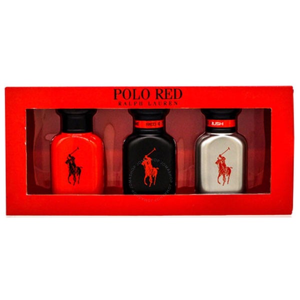 Polo Red 40 ml + Polo Red Rush ml + Red Extreme 40 ml (EDT) de Hombre (Set)