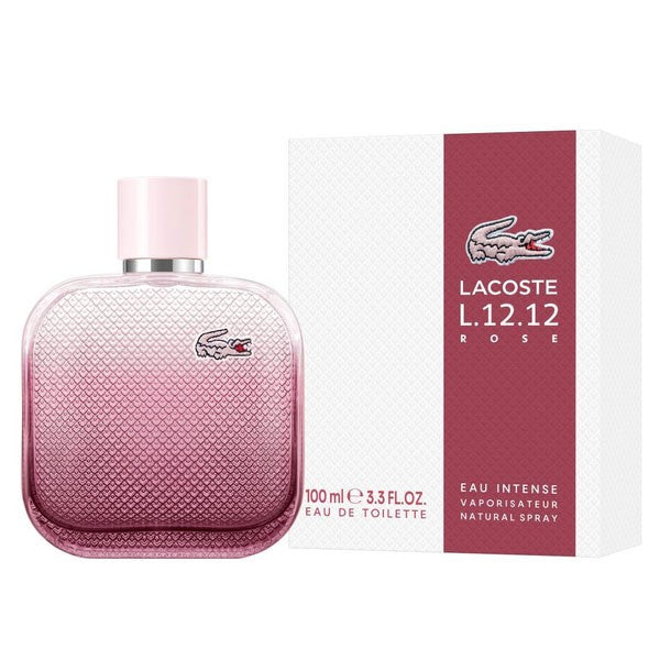 L.12.12 Rose Eau Intense de Lacoste 100ml (EDT) de Mujer