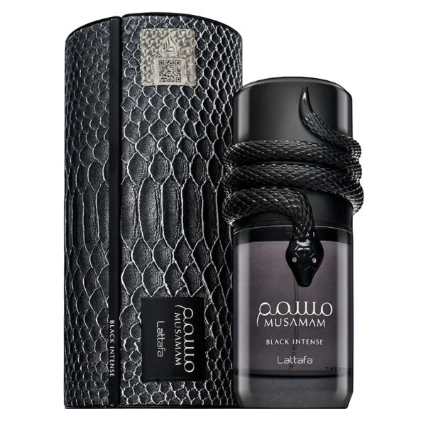 Musamam Black Intense de Lattafa 100ml (EDP) De Hombre