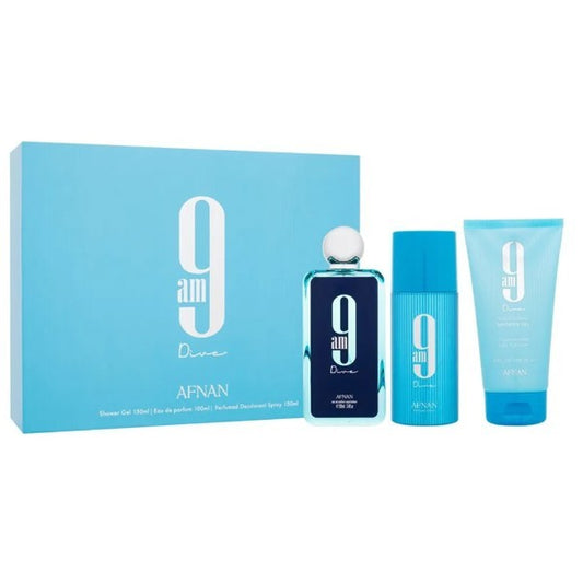 9am Dive de Afnan 100ml (EDP) Unisex (Set)