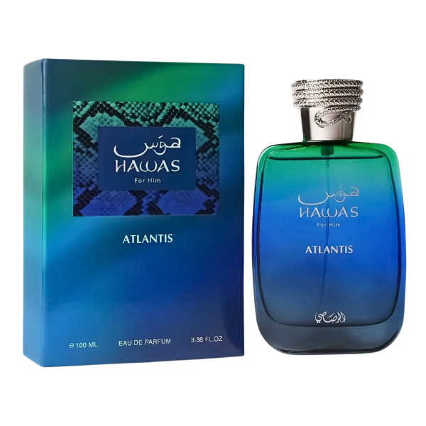 Hawas Atlantis de Rasasi 100ml (EDP) de Hombre