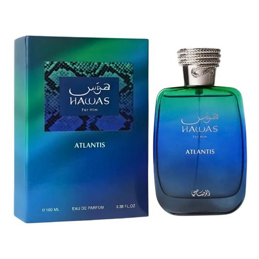 Hawas Atlantis de Rasasi 100ml (EDP) de Hombre