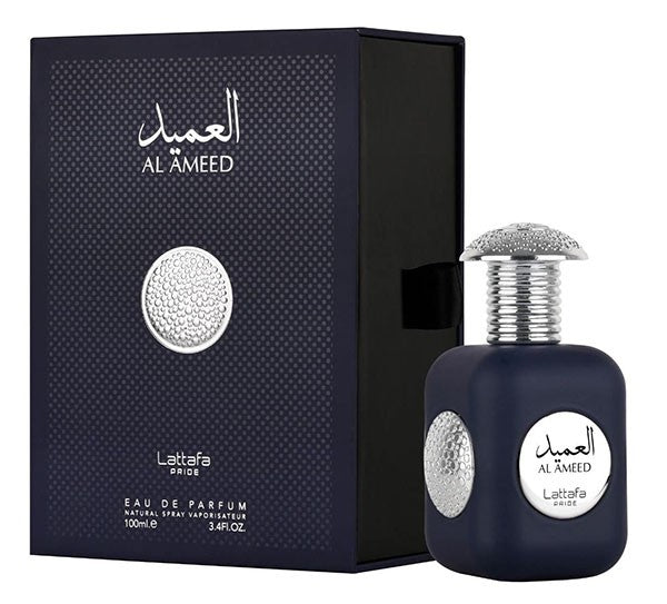 Al Ameed Silver de Lattafa 100ml (EDP) de Hombre
