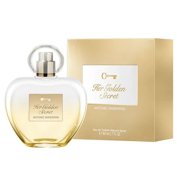 Her Golden Secret de Antonio Banderas 80ml (EDT) de Mujer