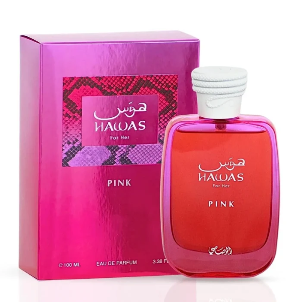 Hawas Pink de Rasasi 100ml (EDP) de Mujer
