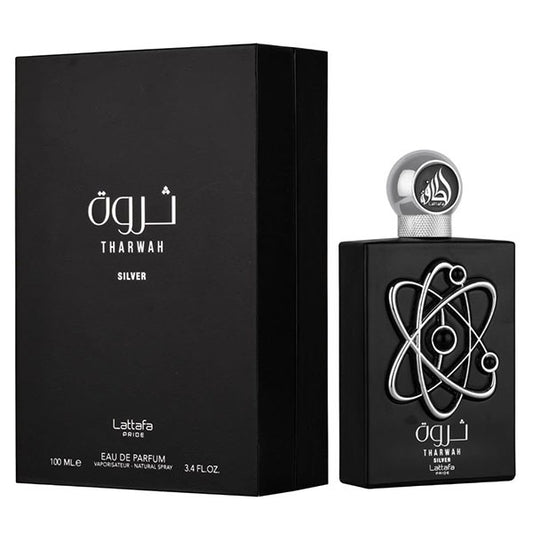 Tharwah Silver de Lattafa 100ml (EDP) de Hombre