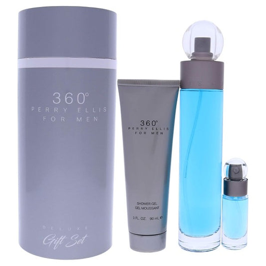 360 de Perry Ellis 100ml (EDT) de Hombre (SG 90ml + 7.5 ml (EDT) (Set)