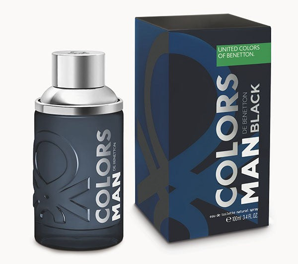 Colors Man Black de Benetton 100ml (EDT) de Hombre