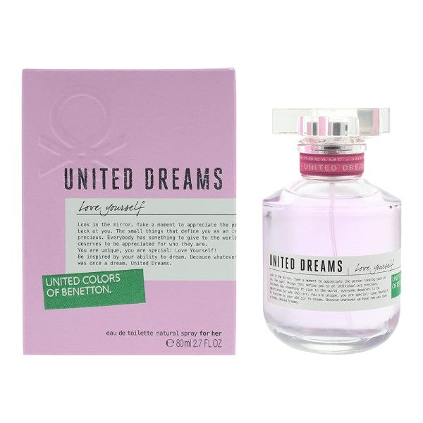 United Dreams Love Yourself de Benetton 80ml (EDT) de Mujer