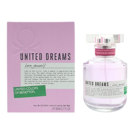 United Dreams Love Yourself de Benetton 80ml (EDT) de Mujer