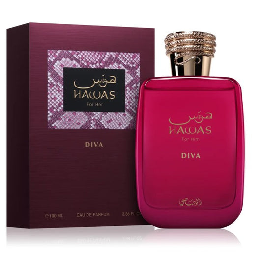 Hawas Diva de Rasasi 100ml (EDP) de Mujer