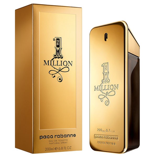 One Million de Paco Rabanne 200ml (EDT) de Hombre