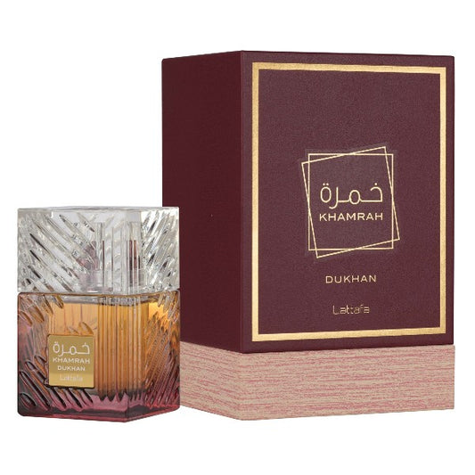 Khamrah Dukhan de Lattafa 100ml (EDP) Unisex