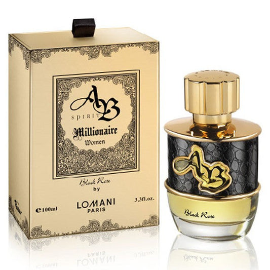 AB Spirit Millionaire Black Rose de Lomani Paris 100ml (EDP) de Mujer