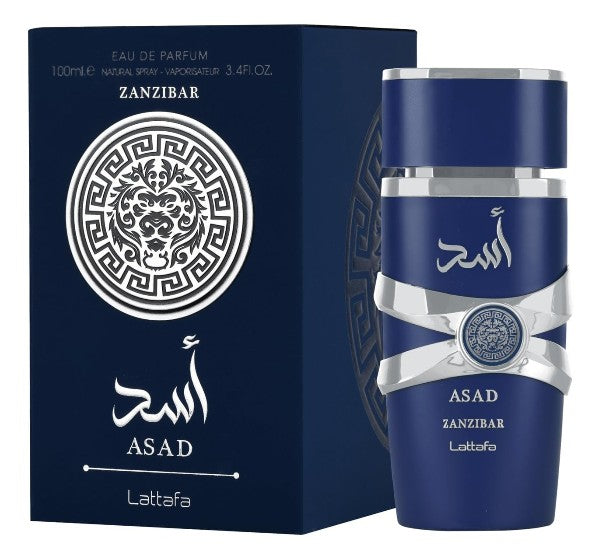 Asad Zanzibar de Lattafa 100ml (EDP) de Hombre