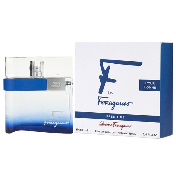 F Free Time de Salvatore Ferragamo 100ml (EDT) de Hombre