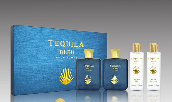 Tequila Bleu de Tequila Perfumes 100ml (EDP) de Hombre (BL 170 ml + AS 170 ml + 100ml (EDP)) (Set)