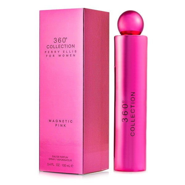 360 Collection Magnetic Pink de Perry Ellis 100ml EDT de Mujer