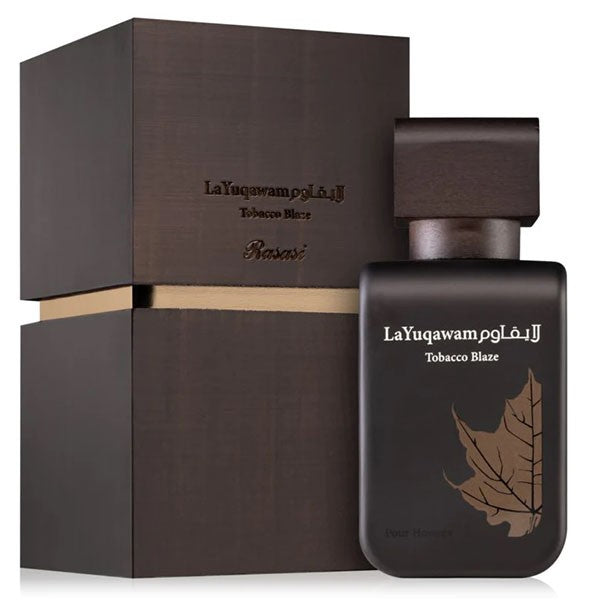 La Yuqawam Tobacco Blaze de Rasasi 75ml (EDP) de Hombre