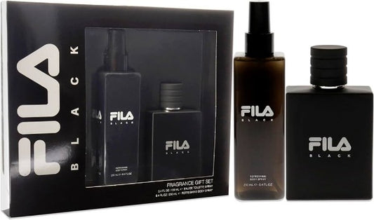 Fila Black Men de Fila 100ml (EDT) de Hombre (+ 250ml BM) (Set)