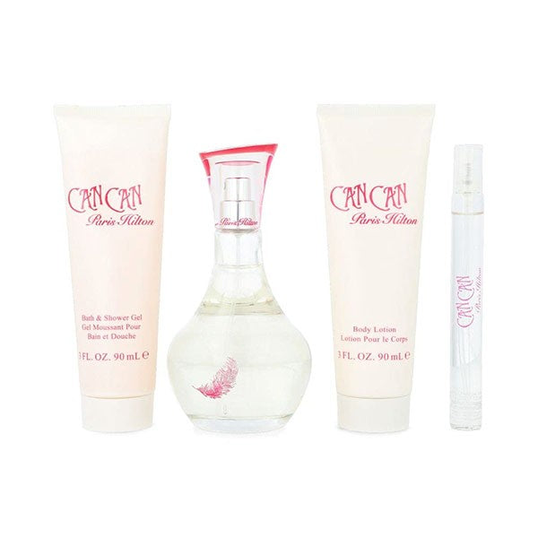Can Can de Paris Hilton 100ml (EDP) de Mujer (BL 90ml + SG 90ml + 10 ml (EDP)) (Set)