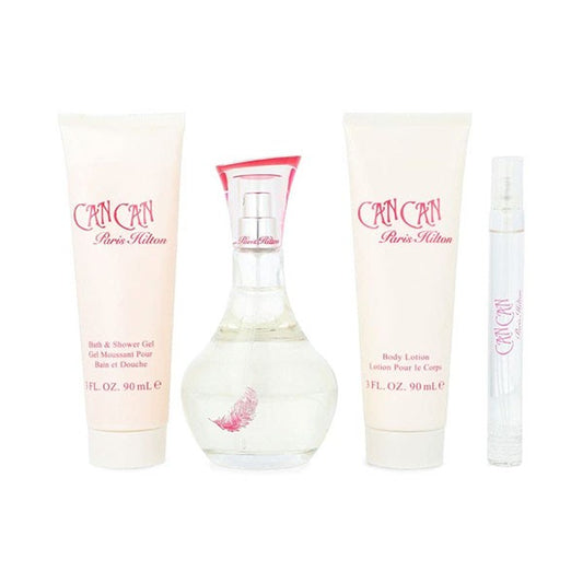 Can Can de Paris Hilton 100ml (EDP) de Mujer (BL 90ml + SG 90ml + 10 ml (EDP)) (Set)