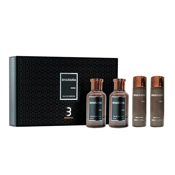 King de Bharara 100ml (EDP) de Hombre (4 Set)