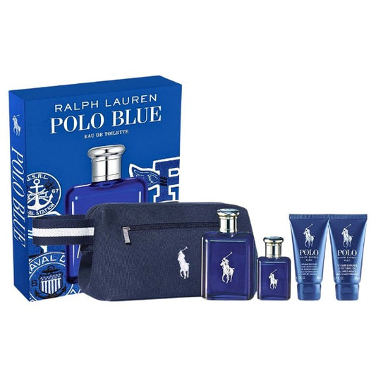 Polo Blue de Ralph Lauren 125ml (EDT) de Hombre (+ 40ml AS + BW + Travel Bag) (Set)