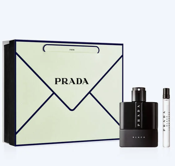 Luna Rossa Black de Prada 100ml (EDP) de Hombre (Set)