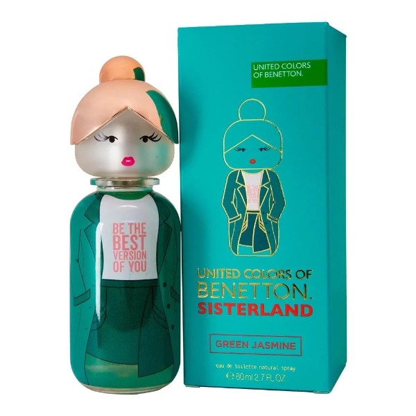 Benetton Sisterland Green Jasimne de Benetton 80ml (EDT) de Mujer