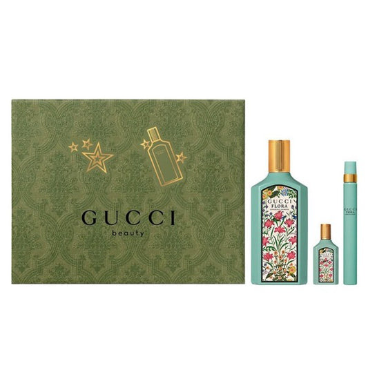 Gucci Flora Gorgeous Jasmine de Gucci 100ml (EDP) de Mujer (10 ml (EDP) + 5 ml (EDP)) (Set)